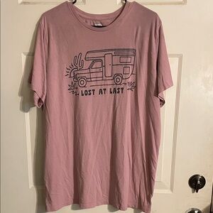 “Lost at last” T-shirt